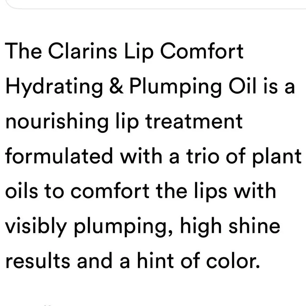 🌻Clarins 09 Chocolate Lip Comfort Hydrating & Plumping Oil New 7ml